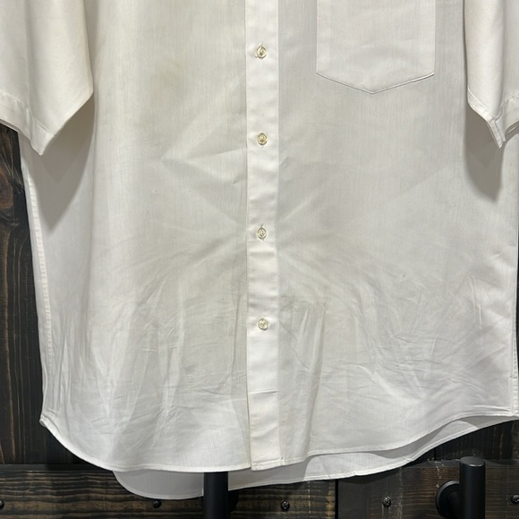 Versace Classic V2 Shirt Vintage Dress Button Down White Embroidered 17 Short - Picture 4 of 11